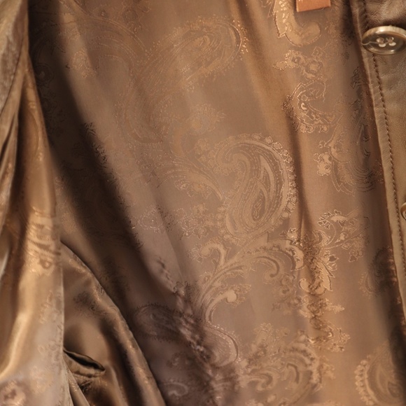 Danier , dark brown, leather jacket, XL - Picture 8 of 13